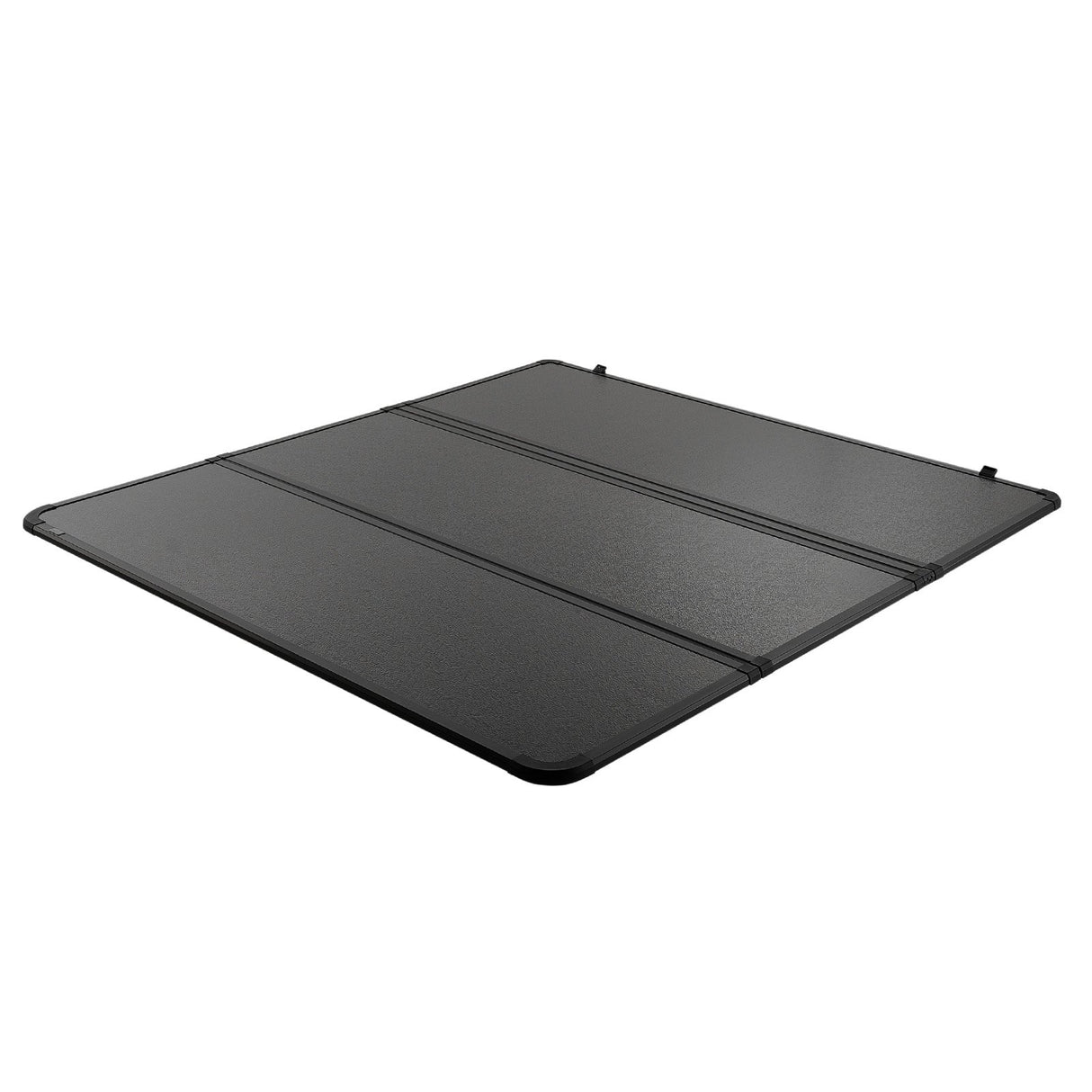 VEVOR Tri-Fold Truck Bed Tonneau Cover, Compatible with 2015-2024 Ford F-150, Lightning, Styleside 1661 mm Bed, Fit 1704 x 1656 mm/1661 x 1656 mm Inside Bed, 181.4 kg Load Capacity, LED Light, Black