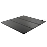 VEVOR Tri-Fold Truck Bed Tonneau Cover, Compatible with 2015-2024 Ford F-150, 2004 mm Bed, Only Fit 2004 x 1656 mm Inside Bed, 181.4 kg Load Capacity with Built-in LED Light, Quick Folding, Black - Low Angle