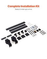 VEVOR Bi-Folding Sliding Barn Door Hardware Track Kit 40" for Two 18" Doors