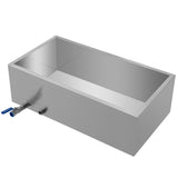 VEVOR Maple Syrup Evaporator Pan 76x41x24 cm Stainless Steel Maple Syrup Boiling Pan with Valve for Boiling Maple Syrup - Extra Image