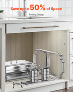 VEVOR 8 Qt 2 Pack Rectangle Chafing Dish Buffet Set Fullsize Pan Stainless Steel, image 6