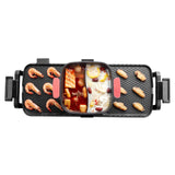 VEVOR Hot Pot with Grill 2300W 2-in-1 Electric Smokeless BBQ with Removable Pot - Extra Image