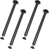 VEVOR 711.2MM Adjustable Desk Legs, Reinforced Steel Office Table Furniture legs Set of 4 for DIY, 544.3KG Load Capacity Heavy Duty Desk Legs, Quick