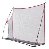 VEVOR Golf Practice Hitting Net, Huge 10.8x7ft Golf Net, Personal Driving Range for Indoor Outdoor Use, Portable Home Golf Aid Net with Solid