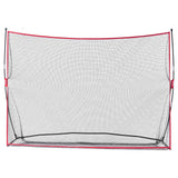 VEVOR Golf Practice Hitting Net, Huge 10.8x7ft Golf Net, Personal Driving Range for Indoor Outdoor Use, Portable Home Golf Aid Net with Solid