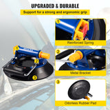 VEVOR Glass Lifting Vacuum Suction Cup Glass Lifter Suction Cup 30.4 cm 150 kg - Side View