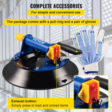 VEVOR Glass Lifting Vacuum Suction Cup Glass Lifter Suction Cup 30.4 cm 150 kg
