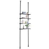VEVOR Over the Toilet Storage 4-Tier Bathroom Shelf Rack Space Saver Organizer - Extra Image
