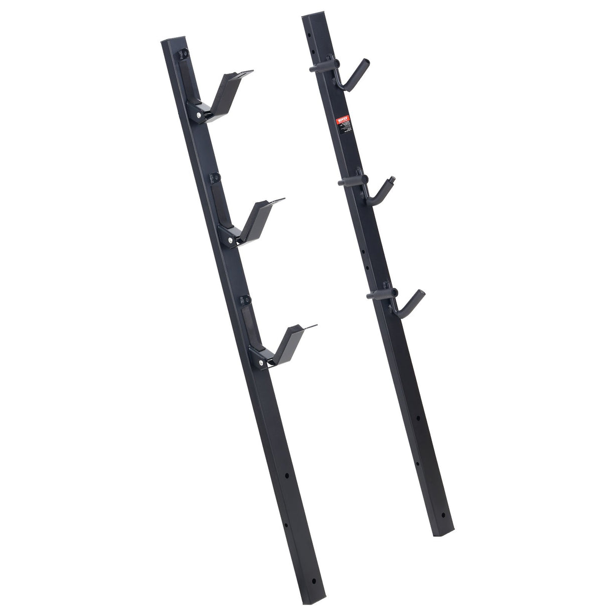 VEVOR Trimmer Rack, 3 Place Weeder Trimmer Rack, Locking Trim Holder Landscape Trailer Rack Carrier Mount on Open Pickup/Trailer Enclosed Trailers,