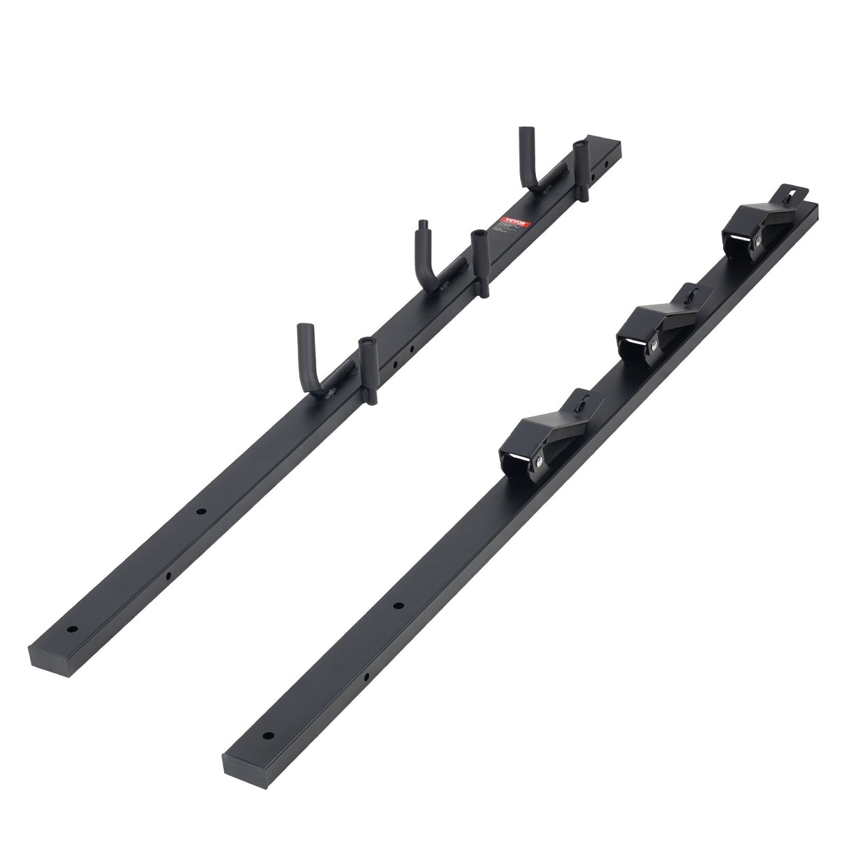 VEVOR Trimmer Rack, 3 Place Weeder Trimmer Rack, Locking Trim Holder Landscape Trailer Rack Carrier Mount on Open Pickup/Trailer Enclosed Trailers,