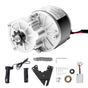 250W Electric Powerful DC Motor Kit - 24V 2700rpm Brushed Motor with Upgraded Speed Controller, Throttle Grip Kit for Go Karts E-Bike Motorcycle Scooter