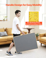 VEVOR 1500 Piece Puzzle Board with Drawer Cover Portable Wooden Jigsaw 86x63cm - Rear View