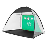 VEVOR Golf Net, 10x7ft All in 1 Practice Net, Indoor Outdoor Home Golf Swing Training, Golf Hitting Aid Net with Target/Turf Mats/Balls/Tee/Golf Club/Bag, for Backyard Driving Chipping, Gift for Men - Extra Image