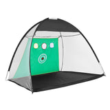 VEVOR Golf Net, 10x7ft All in 1 Practice Net, Indoor Outdoor Home Golf Swing Training, Golf Hitting Aid Net with Target/Turf Mats/Balls/Tee/Golf Club/Bag, for Backyard Driving Chipping, Gift for Men - Extra Image