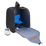 VEVOR Portable Steam Sauna Tent 1000W Personal Spa Loss Weight Detox Therapy, 800x800x1000 mm - Extra Image