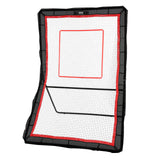 VEVOR Lacrosse Rebounder for Backyard, 5x7 Ft Volleyball Bounce Back Net, Pitchback Throwback Baseball Softball Return Training Screen, Adjustable Angle Shooting Practice Training Wall with Target - Extra Image