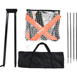 VEVOR Lacrosse Goal, 1.8mx1.8m Lacrosse Net, Portable Lacrosse Goal with Carry Bag, Fiberglass Rod Backyard Lacrosse Training Equipment, Easy Setup - Extra Image