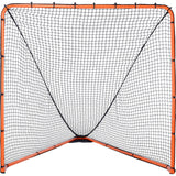 VEVOR Lacrosse Goal, 1.8mx1.8m Lacrosse Net, Folding Portable Backyard Lacrosse Training Equipment, Steel Frame Training Net, Quick & Easy Setup