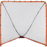 VEVOR Lacrosse Goal, 1.8mx1.8m Lacrosse Net, Folding Portable Backyard Lacrosse Training Equipment, Steel Frame Training Net, Quick & Easy Setup Lacrosse Goal, Perfect for Youth Adult Training, Orange - Extra Image