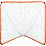VEVOR Lacrosse Goal, 6' x 6' Lacrosse Net, Steel Frame Backyard Lacrosse Training Equipment, Portable Lacrosse Goal with Carry Bag, Quick & Easy Setup