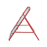 VEVOR Soccer Rebounder Rebound Net, Kick-Back 100x100 cm, Portable Football Training Gifts, Fully Adjustable Angles Goal Net, Aids & Equipment for Kids Teens & All Ages, Easy Set Up & Perfect Storage - Extra Image