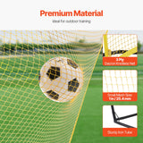 VEVOR 7x7FT Soccer Rebounder Portable Soccer Trainer Net with Portable Bag - Top-Down View
