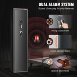 VEVOR Gun Safe Rifle Safe with Digital Keypad & Lock 5 Rifles Storage Cabinet - Top-Down View