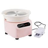 VEVOR Pottery Wheel, 11 inch Pottery Forming Machine, 450W Electric Wheel for Pottery with Foot Pedal and LCD Touch Screen, Direct Drive Ceramic Wheel