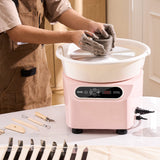 VEVOR Pottery Wheel, 11 inch Pottery Forming Machine, 450W Electric Wheel for Pottery with Foot Pedal and LCD Touch Screen, Direct Drive Ceramic Wheel