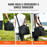 VEVOR Cooler Bag 20L Insulated Lunch Bag Molle Design & Removable Storage Bags - 45-Degree Angle