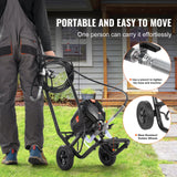 VEVOR Stand Airless Paint Sprayer, 750W 3000PSI High Efficiency Electric Airless Sprayer With Cart,