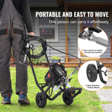 VEVOR Stand Airless Paint Sprayer, 750W 3000PSI High Efficiency Electric Airless Sprayer With Cart, Fine And Even Painting Effect, Paint Sprayers for Home Interior and Exterior Furniture and Fences - 45-Degree Angle