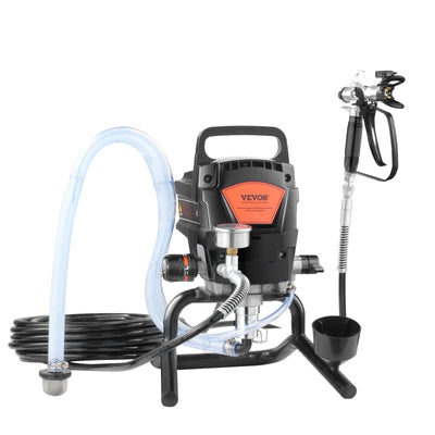 VEVOR Stand Airless Paint Sprayer, 950W 3000PSI High Efficiency Electric Airless Sprayer, Fine And Even Painting Effect, Handheld Paint Sprayers for