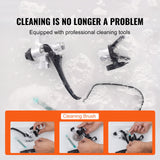 VEVOR Stand Airless Paint Sprayer, 950W 3000PSI High Efficiency Electric Airless Sprayer, Fine And Even Painting Effect, Handheld Paint Sprayers for Home Interior and Exterior Furniture and Fences - Close-Up Angle