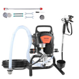 VEVOR Stand Airless Paint Sprayer, 950W 3000PSI High Efficiency Electric Airless Sprayer, Fine And Even Painting Effect, Handheld Paint Sprayers for Home Interior and Exterior Furniture and Fences