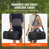 VEVOR Tactical Duffle Bag 45L Gym Bag Duffle Molle Design & Shoe Compartment - Top-Down View