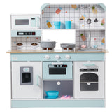 VEVOR Kitchen Playset Kids Pretend Cooking Play Toy 24 Piece Accessories White - Extra Image