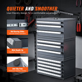 VEVOR Drill Bit Dispenser Cabinet, Three-Drawer Drill Bit Organizer Cabinet for 1mm to 13mm, Steel D