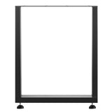 VEVOR Black Table Legs Frame Metal Dining Table Desk 600X720MM - Extra Image