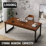 VEVOR Black Metal Table Legs Set of 2 Steel Table Legs 800x720 MM Dining Table Legs Office Table Legs Computer Desk Legs Steel Bench Legs Country