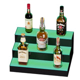 VEVOR LED Lighted Liquor Bottle Display Bar Shelf RF & App Control 406mm 3-Step - Extra Image