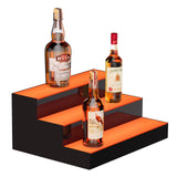 VEVOR LED Lighted Liquor Bottle Display Bar Shelf RF & App Control 406mm 3-Step - Extra Image