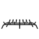 VEVOR Fireplace Log Grate, 762mm Heavy Duty Fireplace Grate with 6 Support Legs, 19.05mm Solid Powder-coated Steel Bars, Log Firewood Burning Rack Holder for Indoor and Outdoor Fireplace - Extra Image
