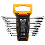 VEVOR Combination Wrench Set 8-Piece Metric 8 mm to 19 mm with Organizer Rack - Extra Image