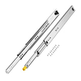 VEVOR 1 Pair 16-60 in Soft-Close Drawer Slides Ball Bearing Full Extension - Low Angle