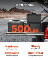 VEVOR 1 Pair 18-60 in Soft-Close Drawer Slides Ball Bearing Full Extension - Front View