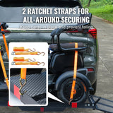 VEVOR Hitch Mount Wheelchair Carrier 45.3