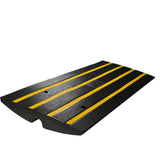 VEVOR Curb Ramp, 6.5 cm Rise Rubber Driveway Ramps, Heavy Duty 15 tons Weight Capacity Threshold Ramp, Curbside Bridge Ramps for Loading Dock Garage