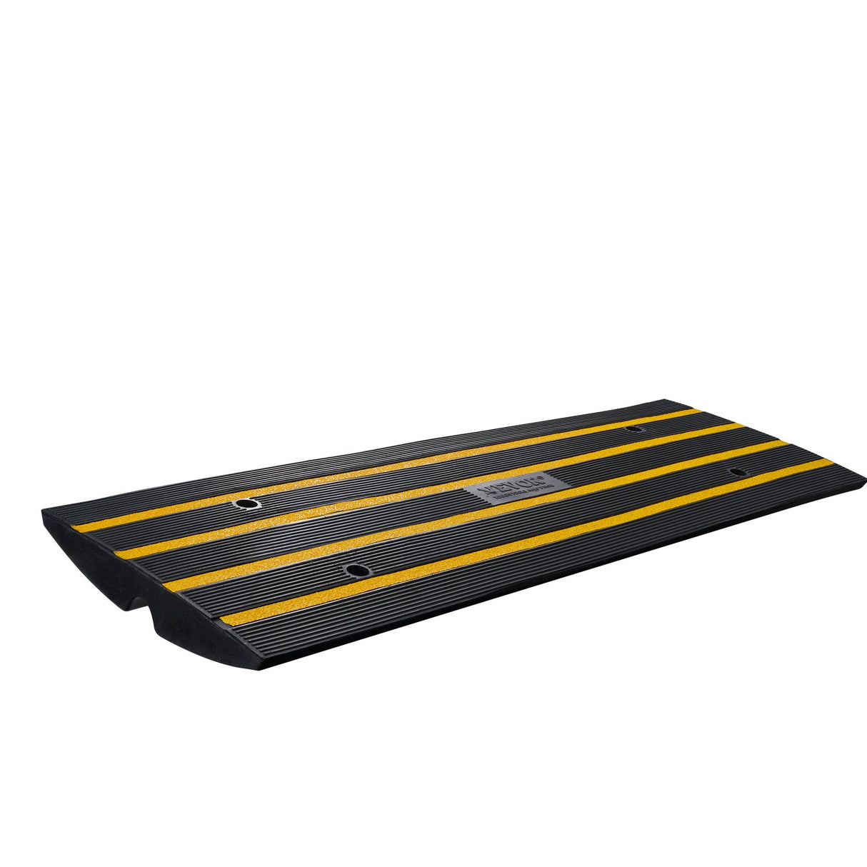 VEVOR Curb Ramp, 6.5 cm Rise Rubber Driveway Ramps, Heavy Duty 15 tons Weight Capacity Threshold Ramp, Curbside Bridge Ramps for Loading Dock Garage