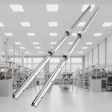 VEVOR Linear Guide Rail Set, SBR20 1500mm, 2 PCS 59 in/1500 mm SBR20 Guide Rails and 4 PCS SBR20UU Slide Blocks, Linear Rails and Bearings Kit for